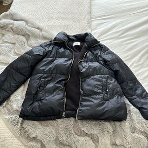 Black Old Navy Puffer jacket